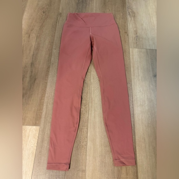 Lululemon Wunder Under High-Rise Tight 28" *Full-On Luxtreme Brier Rose Size 6 - Picture 4 of 7